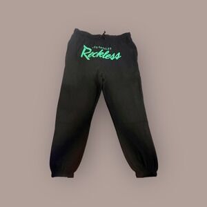 Young‎ & Reckless 2XL Jogger Mens Black NEW Los Angeles Graphic Sweatpants